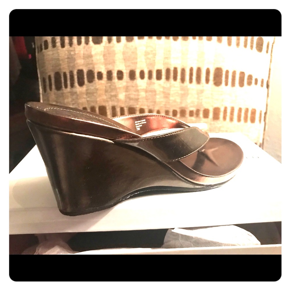 Style & Company Chicklet Wedge Sandals